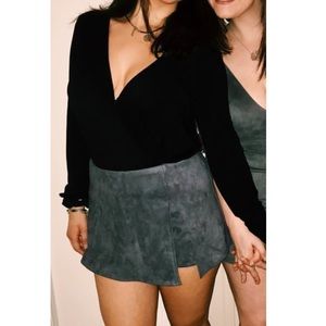 Long Sleeve Black Body Suit